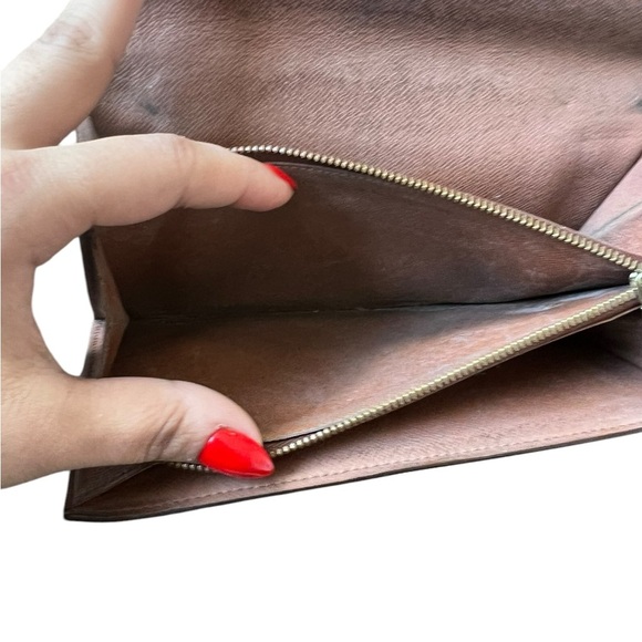 Authentic Louis Vuitton Monogram Portefeuille Sarah Long Wallet! - Picture 6 of 15